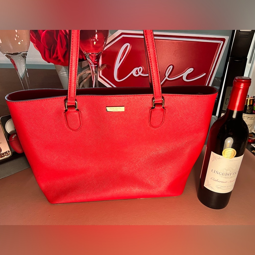 Kate spade leather tote/briefcase
